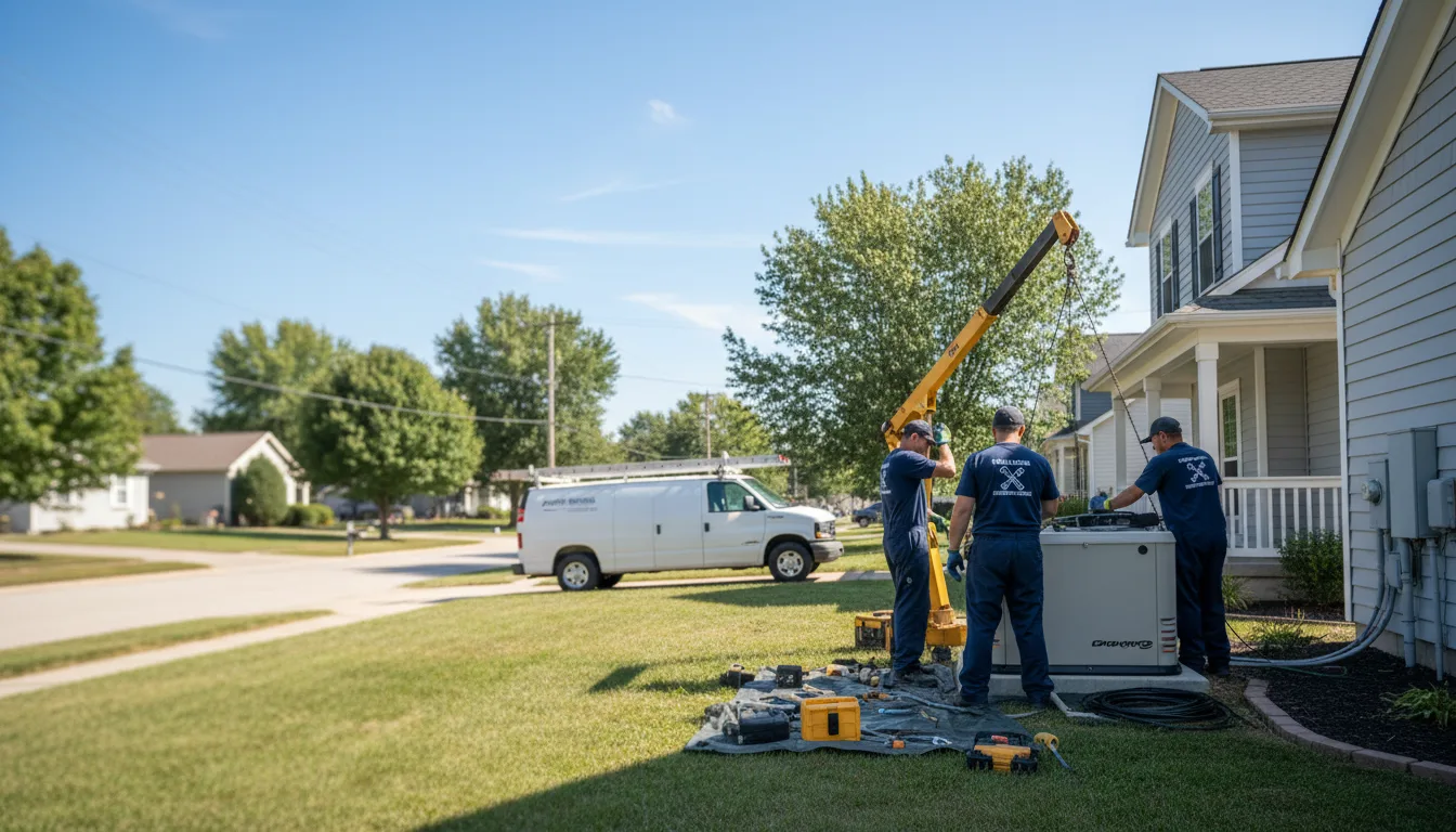 Generator Installation in Franklin Furnace, OH near me